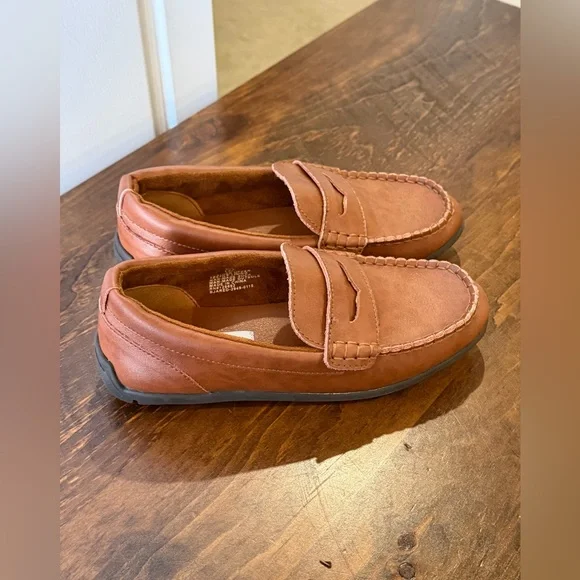 Steve Madden boys' Jared slip-on moccasin shoes boys size 2 GUC - Picture 2 of 6